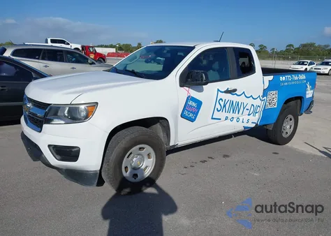 2017 Chevrolet Colorado Wt из США, поврежденный, VIN 1GCHSBEA8H1166122